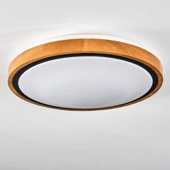 Hofstein Sobredo Deckenleuchte LED Schwarz, Weiß, Naturfarben, 1-flammig 18 Hofstein Sobredo Deckenleuchte LED Schwarz, Weiß, Naturfarben, 1-flammig -LED Leuchten Verkäufe sobredo deckenleuchte h3560495 7