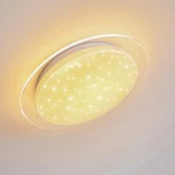 Hofstein Soleil Deckenleuchte LED Weiß, 1-flammig -LED Leuchten Verkäufe soleil deckenleuchte h3110492 do1 6