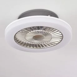 Hofstein Somalia Deckenventilator LED Silber, Transparent, Klar, 1-flammig -LED Leuchten Verkäufe somalia deckenventilator h3372678 4