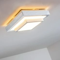 Hofstein Sora Deckenlampe LED Weiß, 1-flammig 27 Hofstein Sora Deckenlampe LED Weiß, 1-flammig -LED Leuchten Verkäufe sora deckenlampe h168425 9