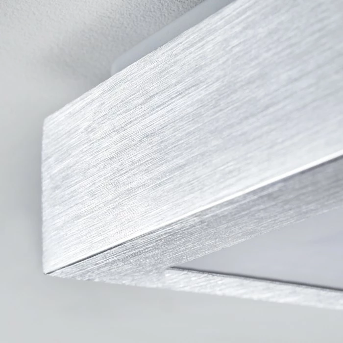 Hofstein Sora Deckenleuchte LED Nickel-Matt, 1-flammig 7 Hofstein Sora Deckenleuchte LED Nickel-Matt, 1-flammig – Bild 7