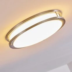 Hofstein Sora Deckenleuchte LED Nickel-Matt, 1-flammig 26 Hofstein Sora Deckenleuchte LED Nickel-Matt, 1-flammig -LED Leuchten Verkäufe sora deckenleuchte h3266199 do4 11