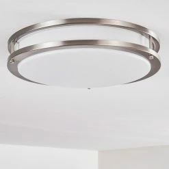 Hofstein Sora Deckenleuchte LED Nickel-Matt, 1-flammig 18 Hofstein Sora Deckenleuchte LED Nickel-Matt, 1-flammig -LED Leuchten Verkäufe sora deckenleuchte h3266199 do4 3