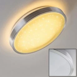 Hofstein Sora Star Deckenlampe LED Aluminium, 1-flammig -LED Leuchten Verkäufe sora star deckenlampe h168395 6