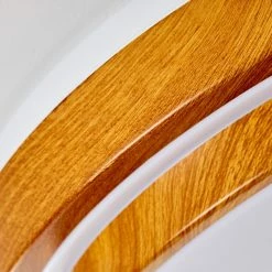 Hofstein Sora Wood Deckenleuchte LED Weiß, Holz hell, 1-flammig -LED Leuchten Verkäufe sora wood deckenleuchte h3011294 do4 8