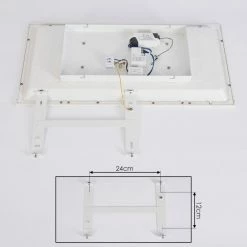 Hofstein Sordos Deckenleuchte LED Weiß, 1-flammig, Bewegungsmelder -LED Leuchten Verkäufe sordos deckenleuchte h3381229 4