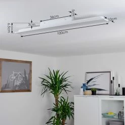 Hofstein Sordos Deckenleuchte LED Weiß, 1-flammig, Bewegungsmelder -LED Leuchten Verkäufe sordos deckenleuchte h3381304 3