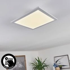 Hofstein Sordos LED Panel Weiß, 1-flammig, Bewegungsmelder