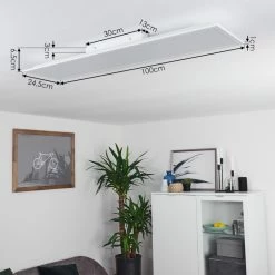 Hofstein Sordos LED Panel Weiß, 1-flammig, Bewegungsmelder -LED Leuchten Verkäufe sordos led panel h3383995 3