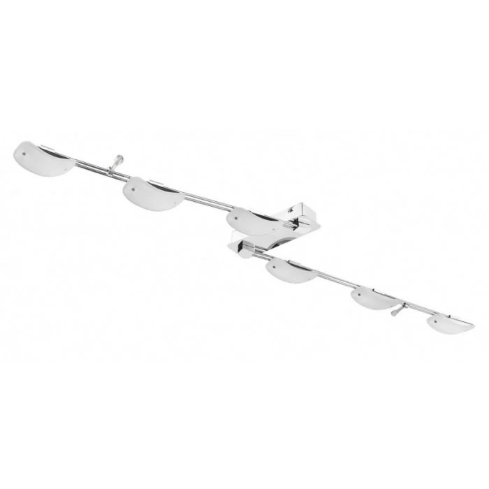 Sorpetaler Leuchten Barca Deckenleuchte LED Chrom, 6-flammig 1 Sorpetaler Leuchten Barca Deckenleuchte LED Chrom, 6-flammig