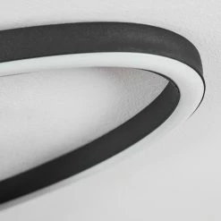 Hofstein Sorte Deckenleuchte LED Schwarz, Weiß, 1-flammig -LED Leuchten Verkäufe sorte deckenleuchte h3438633 2