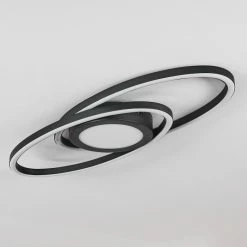 Hofstein Sorte Deckenleuchte LED Schwarz, Weiß, 1-flammig -LED Leuchten Verkäufe sorte deckenleuchte h3438633 7