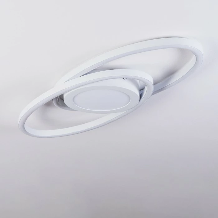 Hofstein Sorte Deckenleuchte LED Weiß, 1-flammig 8 Hofstein Sorte Deckenleuchte LED Weiß, 1-flammig – Bild 8