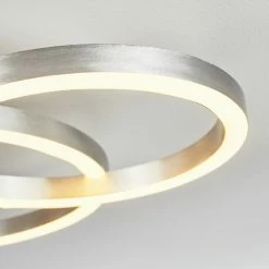 Hofstein Sorte Deckenleuchte LED Nickel-Matt, 1-flammig 22 Hofstein Sorte Deckenleuchte LED Nickel-Matt, 1-flammig -LED Leuchten Verkäufe sorte deckenleuchte h3457115 10