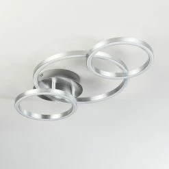 Hofstein Sorte Deckenleuchte LED Nickel-Matt, 1-flammig 19 Hofstein Sorte Deckenleuchte LED Nickel-Matt, 1-flammig -LED Leuchten Verkäufe sorte deckenleuchte h3457115 7