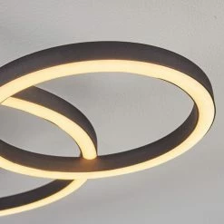 Hofstein Sorte Deckenleuchte LED Chrom, Schwarz, 1-flammig -LED Leuchten Verkäufe sorte deckenleuchte h3457139 10