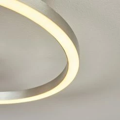 Hofstein Sorte Deckenleuchte LED Nickel-Matt, 1-flammig -LED Leuchten Verkäufe sorte deckenleuchte h3457160 15