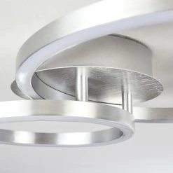 Hofstein Sorte Deckenleuchte LED Nickel-Matt, 1-flammig -LED Leuchten Verkäufe sorte deckenleuchte h3457160 2