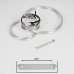 Hofstein Sorte Deckenleuchte LED Nickel-Matt, 1-flammig -LED Leuchten Verkäufe sorte deckenleuchte h3457160 4