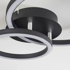 Hofstein Sorte Deckenleuchte LED Chrom, Schwarz, 1-flammig -LED Leuchten Verkäufe sorte deckenleuchte h3542583 2