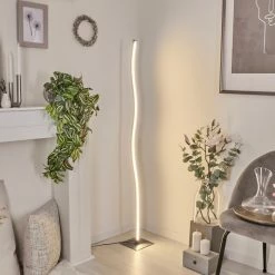 Hofstein Soyo Stehleuchte LED Nickel-Matt, 1-flammig -LED Leuchten Verkäufe soyo stehleuchte h3266250 do4 6