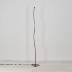 Hofstein Soyo Stehleuchte LED Nickel-Matt, 1-flammig -LED Leuchten Verkäufe soyo stehleuchte h3266250 do4 7