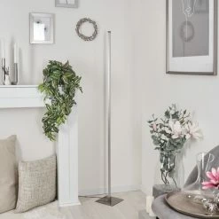 Hofstein Soyo Stehleuchte LED Nickel-Matt, 1-flammig -LED Leuchten Verkäufe soyo stehleuchte h3266304 do4 9