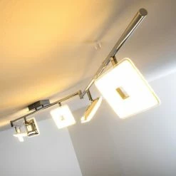 Hofstein Spotbalken Errezil LED Chrom, 6-flammig -LED Leuchten Verkäufe spotbalken errezil h3004159 13