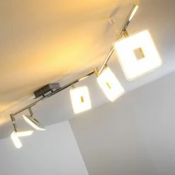 Hofstein Spotbalken Errezil LED Chrom, 6-flammig -LED Leuchten Verkäufe spotbalken errezil h3004159 2