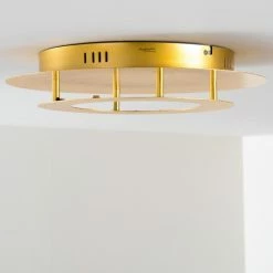 Hofstein Springdale Deckenleuchte LED Gold, 1-flammig 29 Hofstein Springdale Deckenleuchte LED Gold, 1-flammig -LED Leuchten Verkäufe springdale deckenleuchte h3008898 13