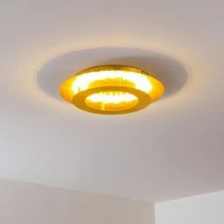 Hofstein Springdale Deckenleuchte LED Gold, 1-flammig 19 Hofstein Springdale Deckenleuchte LED Gold, 1-flammig -LED Leuchten Verkäufe springdale deckenleuchte h3008898 3