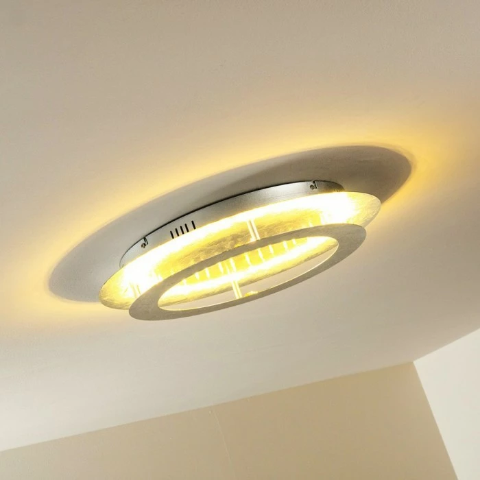 Hofstein Springdale Deckenleuchte LED Silber, 4-flammig 2 Hofstein Springdale Deckenleuchte LED Silber, 4-flammig – Bild 2