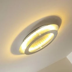 Hofstein Springdale Deckenleuchte LED Silber, 4-flammig 17 Hofstein Springdale Deckenleuchte LED Silber, 4-flammig -LED Leuchten Verkäufe springdale deckenleuchte h3008911 4