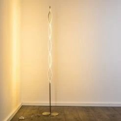 Hofstein Stehleuchte Inbyn LED Nickel-Matt, 1-flammig -LED Leuchten Verkäufe stehleuchte inbyn h3020289 12