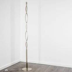 Hofstein Stehleuchte Inbyn LED Nickel-Matt, 1-flammig -LED Leuchten Verkäufe stehleuchte inbyn h3020289 14