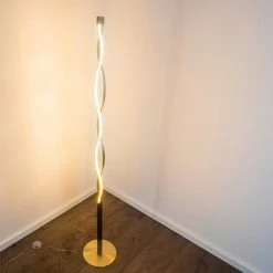 Hofstein Stehleuchte Inbyn LED Nickel-Matt, 1-flammig -LED Leuchten Verkäufe stehleuchte inbyn h3020289 16