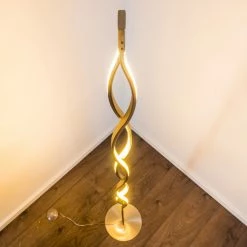 Hofstein Stehleuchte Inbyn LED Nickel-Matt, 1-flammig -LED Leuchten Verkäufe stehleuchte inbyn h3020289 17