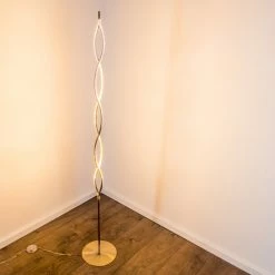 Hofstein Stehleuchte Inbyn LED Nickel-Matt, 1-flammig -LED Leuchten Verkäufe stehleuchte inbyn h3020289 3