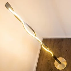 Hofstein Stehleuchte Inbyn LED Nickel-Matt, 1-flammig -LED Leuchten Verkäufe stehleuchte inbyn h3020289 8