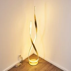 Hofstein Stehleuchte Medle LED Gold, 1-flammig -LED Leuchten Verkäufe stehleuchte medle h3007792 12