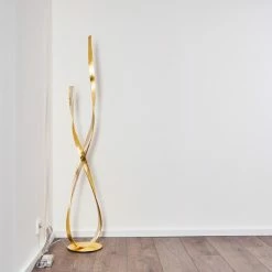 Hofstein Stehleuchte Medle LED Gold, 1-flammig -LED Leuchten Verkäufe stehleuchte medle h3007792 4