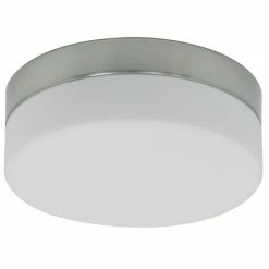 Steinhauer Ceiling and wall Deckenleuchte LED Edelstahl, 1-flammig
