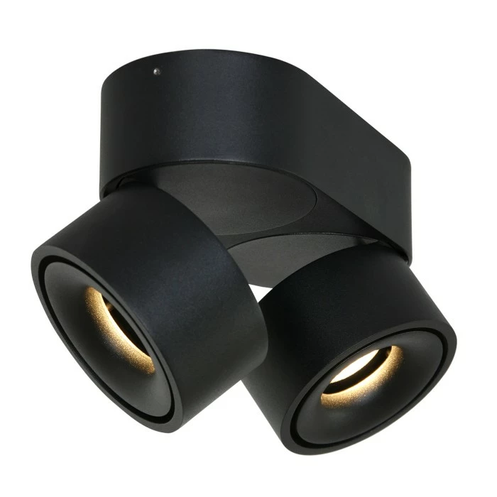 Steinhauer Fez Deckenleuchte LED Schwarz, 2-flammig 11 Steinhauer Fez Deckenleuchte LED Schwarz, 2-flammig – Bild 11