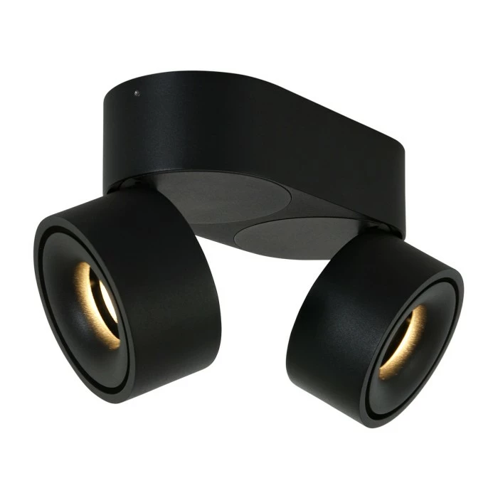 Steinhauer Fez Deckenleuchte LED Schwarz, 2-flammig 9 Steinhauer Fez Deckenleuchte LED Schwarz, 2-flammig – Bild 9