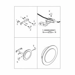 Steinhauer Lido Deckenleuchte LED Schwarz, 1-flammig -LED Leuchten Verkäufe steinhauer lido deckenleuchte 2564zw 15