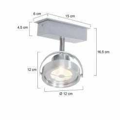 Steinhauer Mexlite Strahler LED Edelstahl, 1-flammig 11 Steinhauer Mexlite Strahler LED Edelstahl, 1-flammig -LED Leuchten Verkäufe steinhauer mexlite strahler 1450st 5
