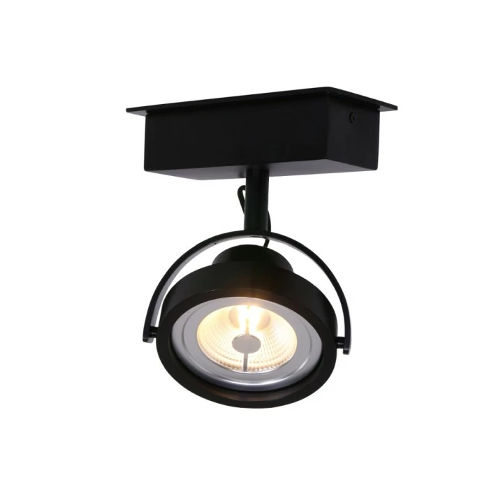 Steinhauer Mexlite Strahler LED Schwarz, 1-flammig 2 Steinhauer Mexlite Strahler LED Schwarz, 1-flammig – Bild 2