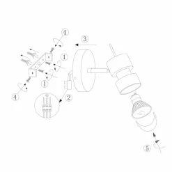 Steinhauer Natasja Deckenleuchte LED Schwarz, 1-flammig -LED Leuchten Verkäufe steinhauer natasja deckenleuchte 7901zw 11