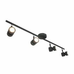 Steinhauer Natasja Deckenleuchte LED Schwarz, 4-flammig -LED Leuchten Verkäufe steinhauer natasja deckenleuchte 7904zw 2