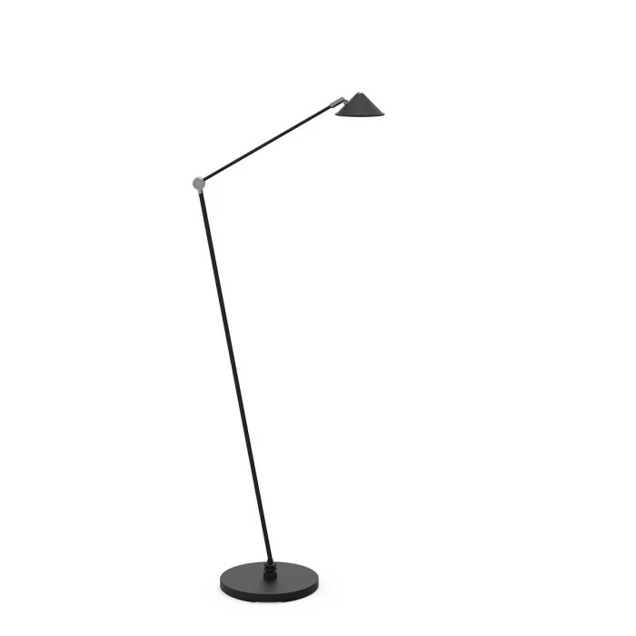 Steinhauer Punkt Stehleuchte LED Schwarz, 1-flammig 2 Steinhauer Punkt Stehleuchte LED Schwarz, 1-flammig – Bild 2